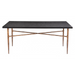 Zuo Nida Dining Table Black & Bronze - Bed & Sofa Hub