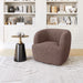 Zuo Govan Swivel Chair Brown - Bed & Sofa Hub