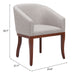 ZUO Serasa Dining Chair Gray - Bed & Sofa Hub
