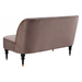 Zuo Bintulu Loveseat Taupe - Bed & Sofa Hub