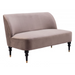 Zuo Bintulu Loveseat Taupe - Bed & Sofa Hub