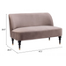 Zuo Bintulu Loveseat Taupe - Bed & Sofa Hub