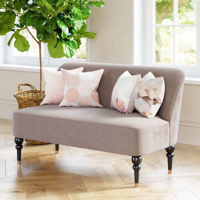 Zuo Bintulu Loveseat Taupe - Bed & Sofa Hub