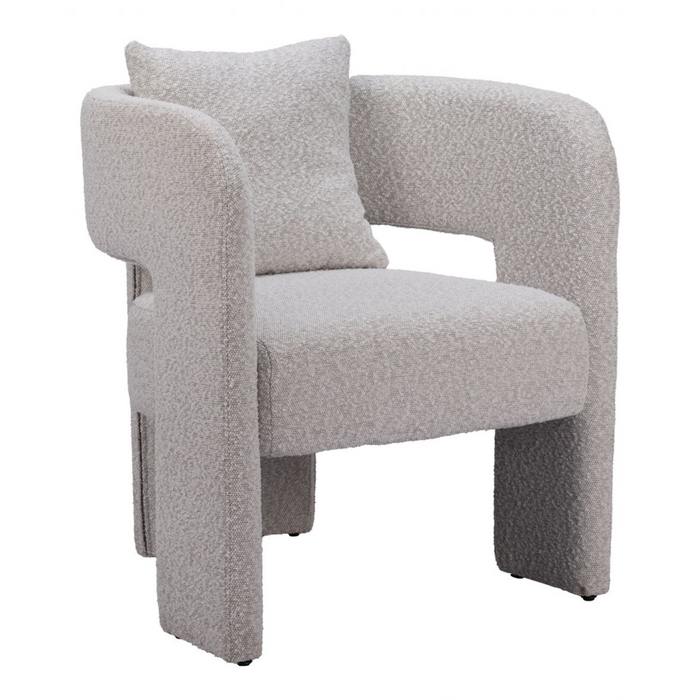 Zuo Melilla Dining Chair Misty Gray - Bed & Sofa Hub