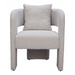 Zuo Melilla Dining Chair Misty Gray - Bed & Sofa Hub