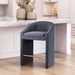 Zuo Emas Counter Stool Midnight Gray - Bed & Sofa Hub