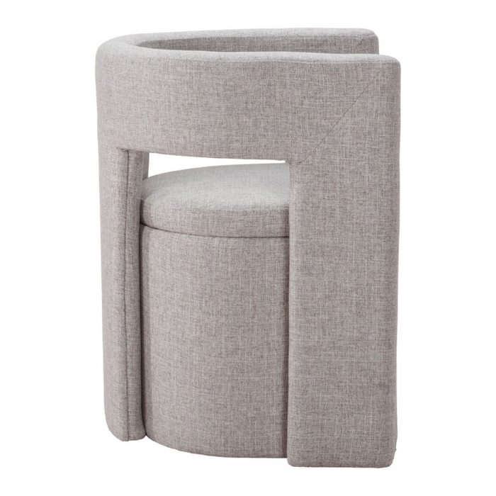 Zuo Papua Dining Chair Gray - Bed & Sofa Hub