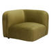 Zuo Biak Corner Chair Green - Bed & Sofa Hub