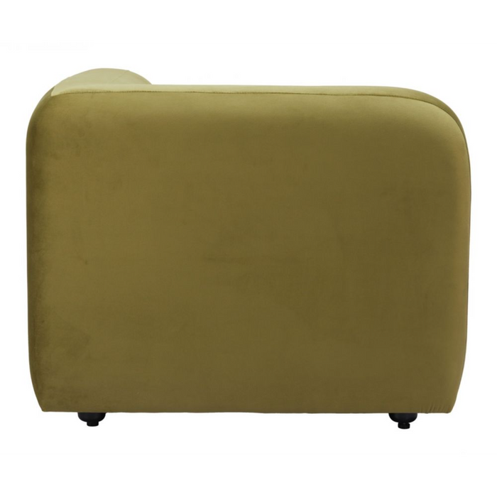Zuo Biak Corner Chair Green - Bed & Sofa Hub
