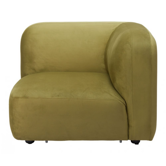 Zuo Biak Corner Chair Green - Bed & Sofa Hub