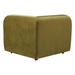 Zuo Biak Corner Chair Green - Bed & Sofa Hub