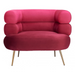 Zuo Arish Accent Chair Red - Bed & Sofa Hub
