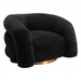 Zuo Havn Accent Chair Black - Bed & Sofa Hub