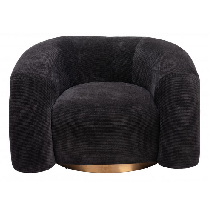 Zuo Havn Accent Chair Black - Bed & Sofa Hub