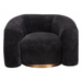 Zuo Havn Accent Chair Black - Bed & Sofa Hub