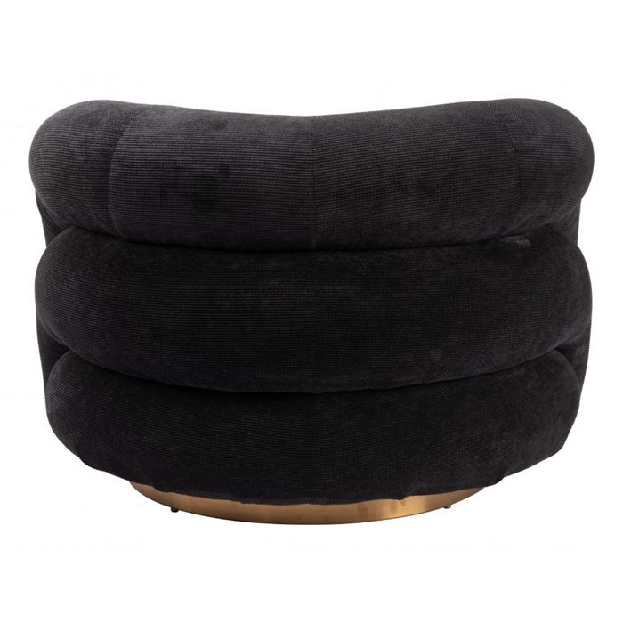 Zuo Havn Accent Chair Black - Bed & Sofa Hub