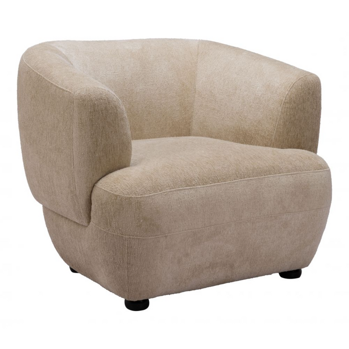 Zuo Bekker Accent Chair Golden Beige - Bed & Sofa Hub