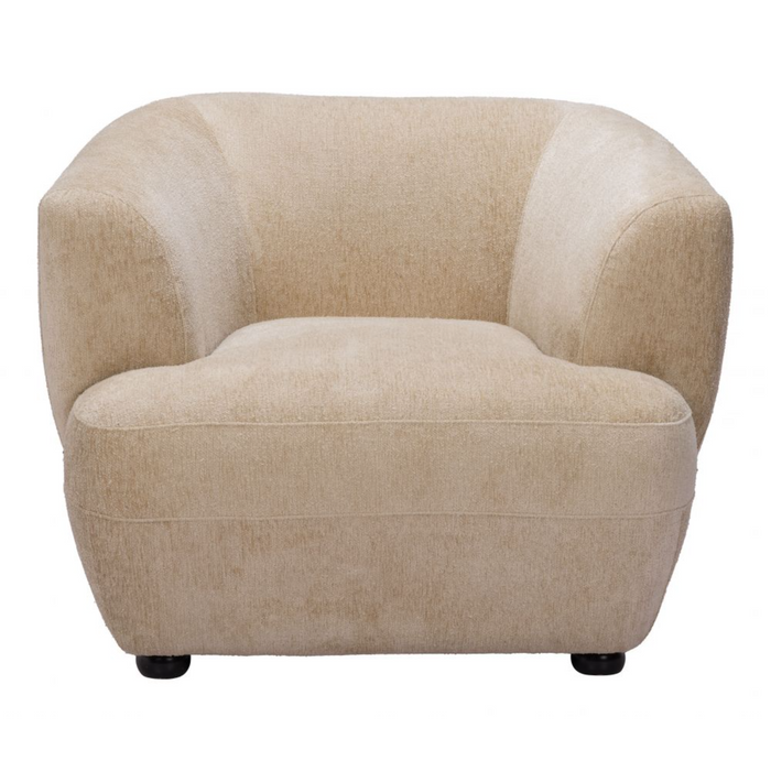 Zuo Bekker Accent Chair Golden Beige - Bed & Sofa Hub