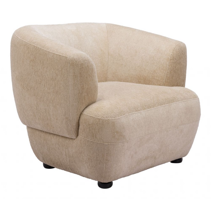 Zuo Bekker Accent Chair Golden Beige - Bed & Sofa Hub