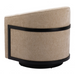 Zuo Hanko Swivel Chair Golden Beige - Bed & Sofa Hub