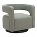 Zuo Turku Swivel Chair Sage Green - Bed & Sofa Hub