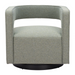 Zuo Turku Swivel Chair Sage Green - Bed & Sofa Hub