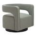 Zuo Turku Swivel Chair Sage Green - Bed & Sofa Hub