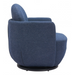 Zuo Bant Swivel Chair Blue - Bed & Sofa Hub
