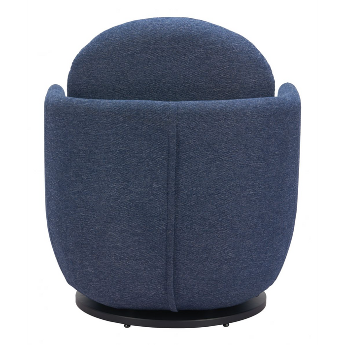 Zuo Bant Swivel Chair Blue - Bed & Sofa Hub