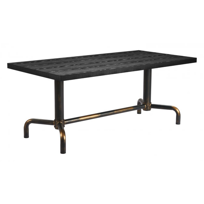 Zuo Neum Dining Table Black - Bed & Sofa Hub