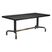 Zuo Neum Dining Table Black - Bed & Sofa Hub