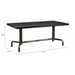 Zuo Neum Dining Table Black - Bed & Sofa Hub