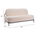 Zuo Arendal Sofa Vanilla - Bed & Sofa Hub