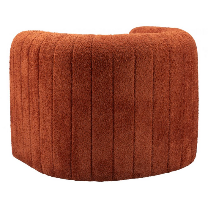 Zuo Viana Accent Chair Burnt Orange - Bed & Sofa Hub