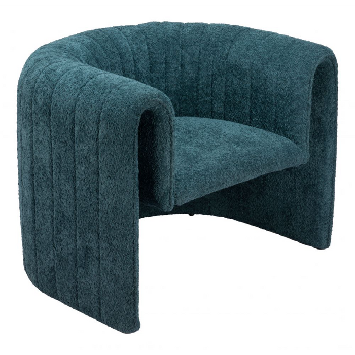 Zuo Viana Accent Chair Aquamarine - Bed & Sofa Hub