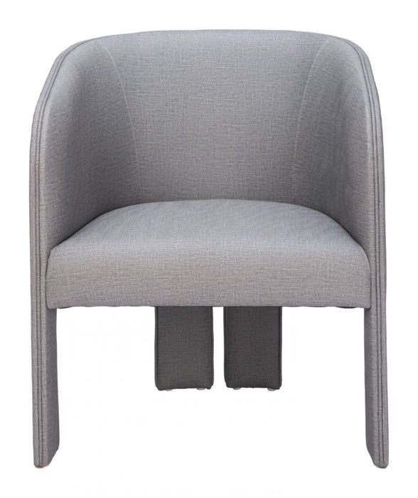 Zuo Hull Accent Chair Slate Gray - Bed & Sofa Hub