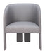 Zuo Hull Accent Chair Slate Gray - Bed & Sofa Hub
