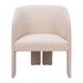 Zuo Hull Accent Chair Beige - Bed & Sofa Hub