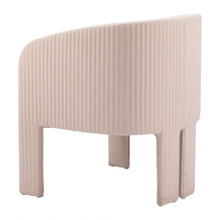Zuo Hull Accent Chair Beige - Bed & Sofa Hub