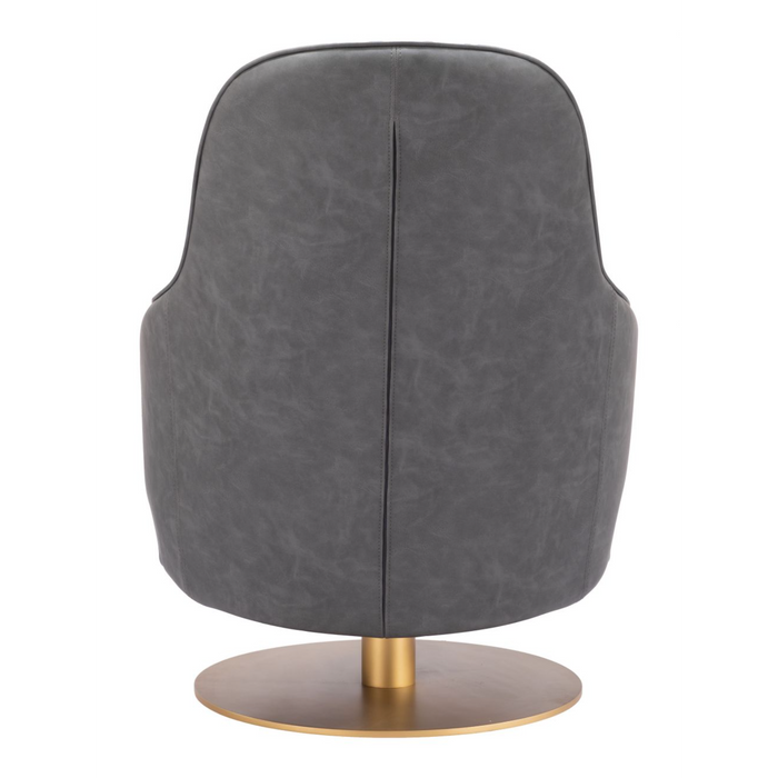 Zuo Withby Accent Chair Gray - Bed & Sofa Hub