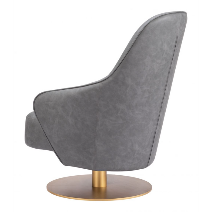Zuo Withby Accent Chair Gray - Bed & Sofa Hub