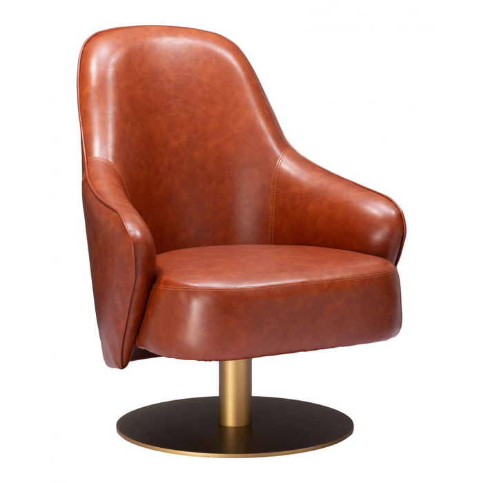 Zuo Withby Accent Chair Brown - Bed & Sofa Hub