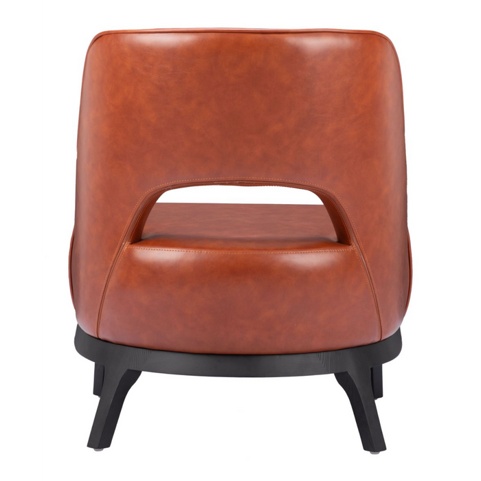 Zuo Mistley Accent Chair Brown - Bed & Sofa Hub