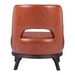 Zuo Mistley Accent Chair Brown - Bed & Sofa Hub