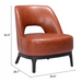 Zuo Mistley Accent Chair Brown - Bed & Sofa Hub