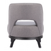 Zuo Mistley Accent Chair Gray - Bed & Sofa Hub