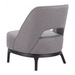 Zuo Mistley Accent Chair Gray - Bed & Sofa Hub