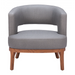 Zuo Penryn Accent Chair Slate Gray - Bed & Sofa Hub