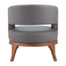 Zuo Penryn Accent Chair Slate Gray - Bed & Sofa Hub