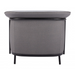 Zuo Burry Accent Chair Slate Gray - Bed & Sofa Hub